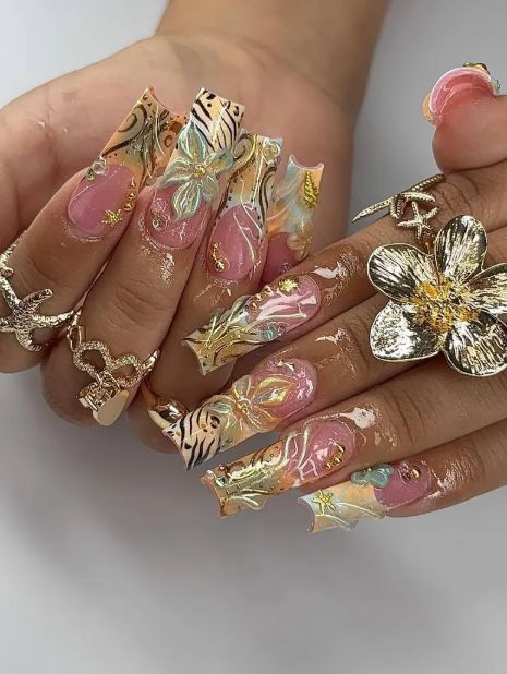 Tropic Gold Rush Couture