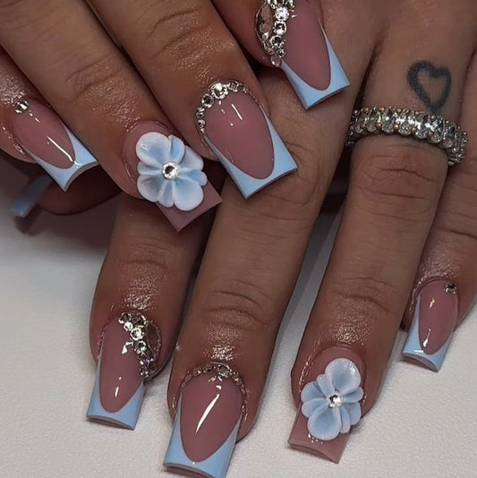 Baby Blue Floral