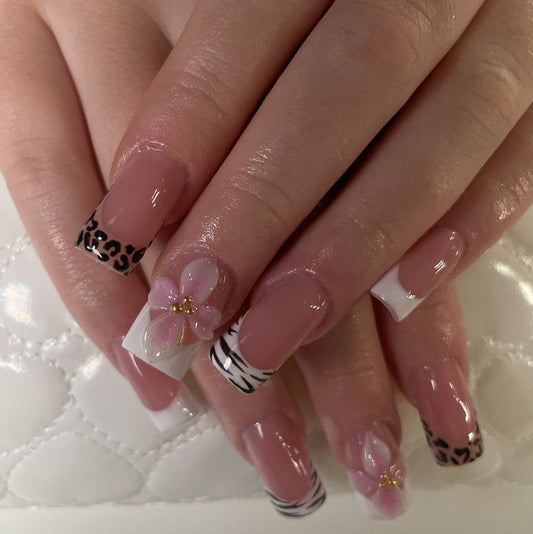 Leopard Zebra Floral
