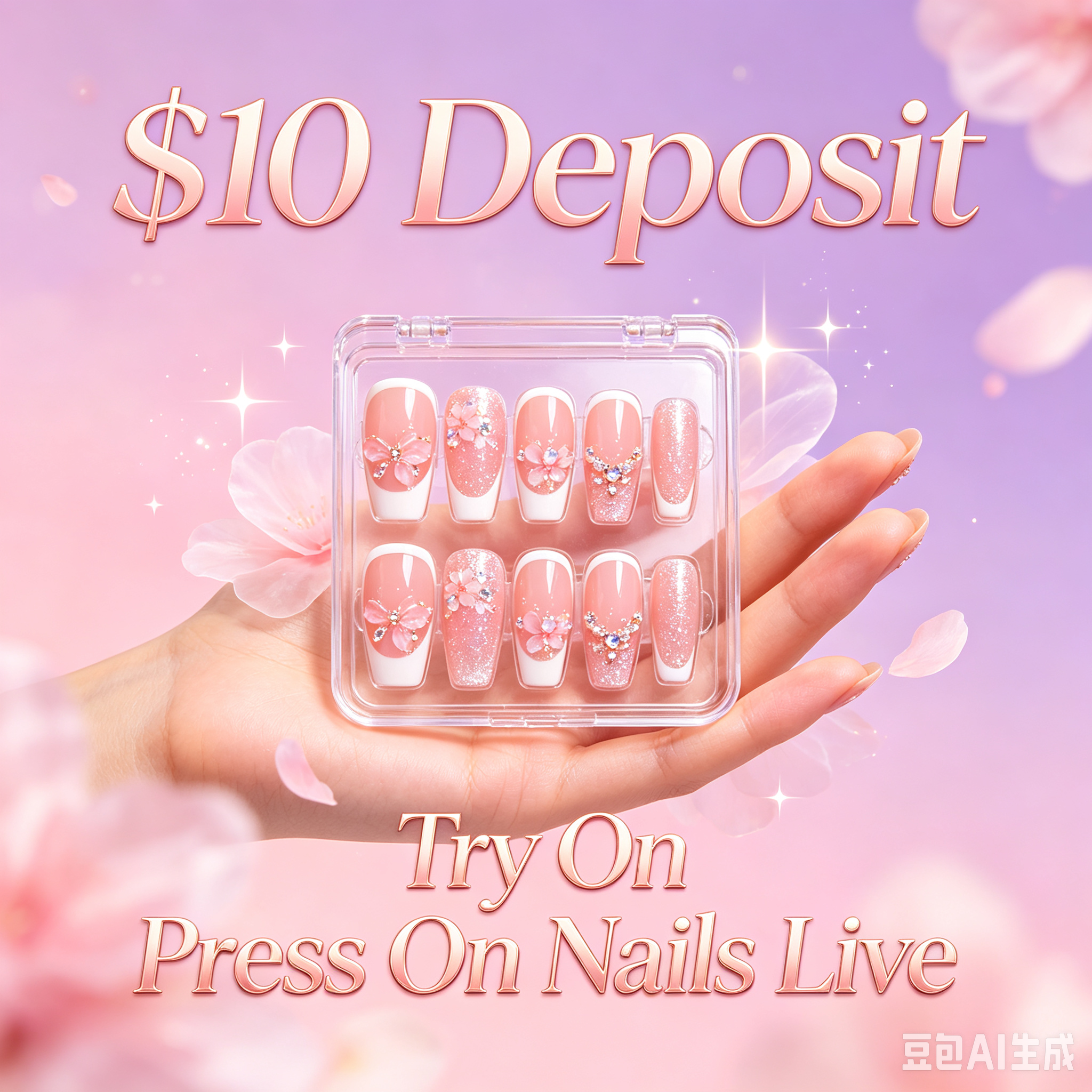 $10 Deposit  On Nails Live