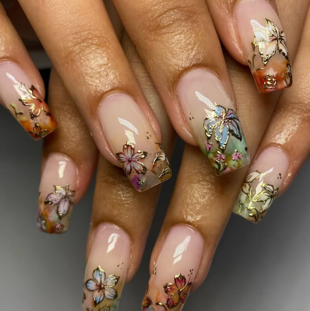 Short Square Nails