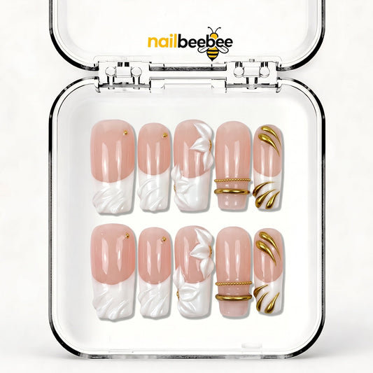 NB-Z162 Handmade Short Square Acrylic for Date Night,Travel