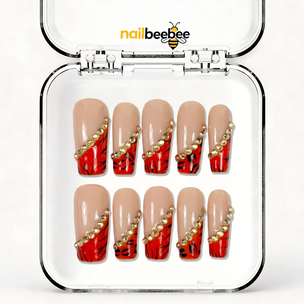 NB-Z191 Handmade Short Square Acrylic for Date Night,Travel