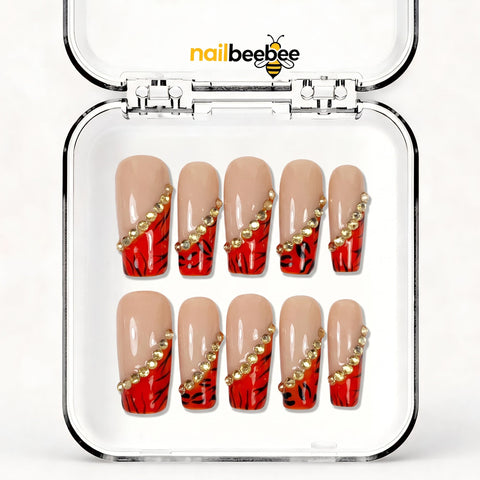 NB-Z191 Handmade Short Square Acrylic for Date Night,Travel