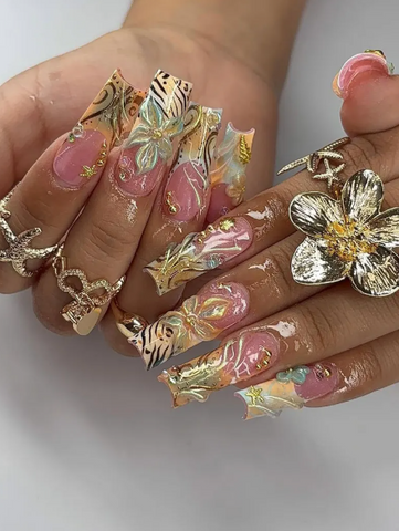 Tropic Gold Rush Couture