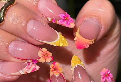 Tropical Sunset Bloom