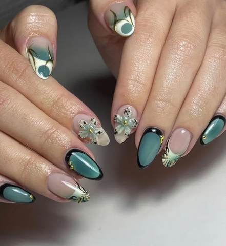 Jade Noir Floral