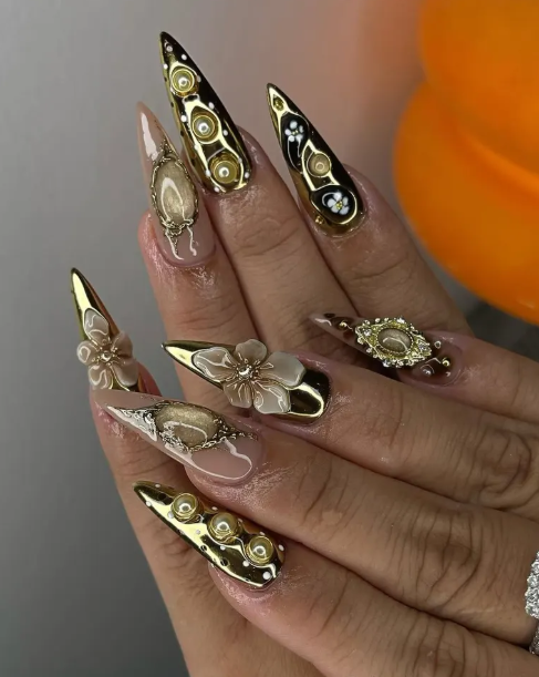 Gilded Opulence Couture