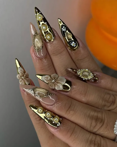 Gilded Opulence Couture