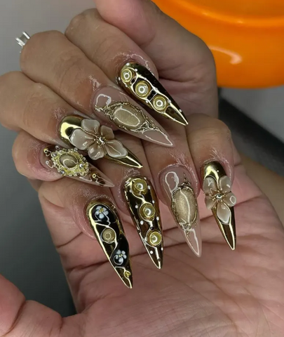 Gilded Opulence Couture