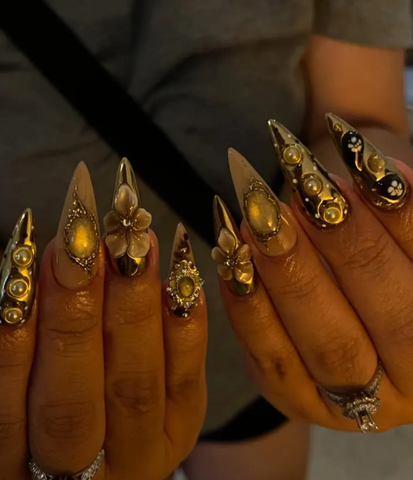 Gilded Opulence Couture