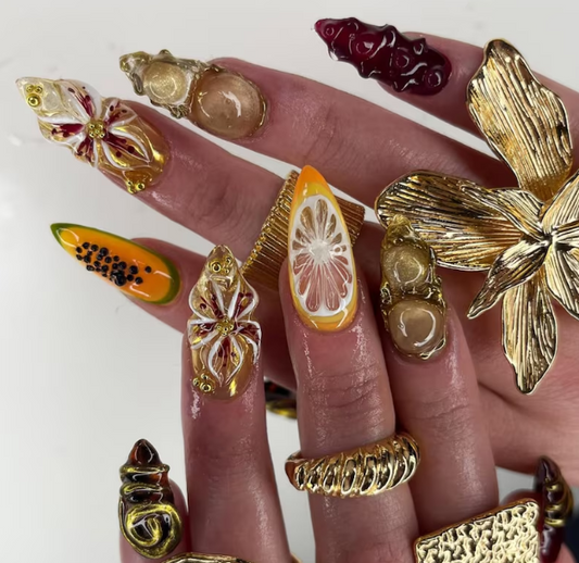 Tropical Gold Couture