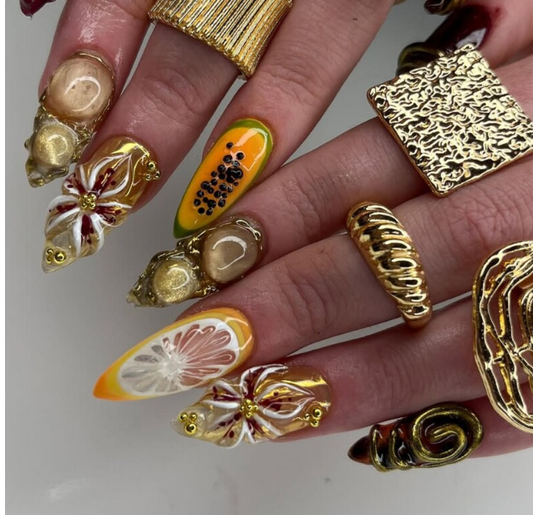 Tropical Gold Couture