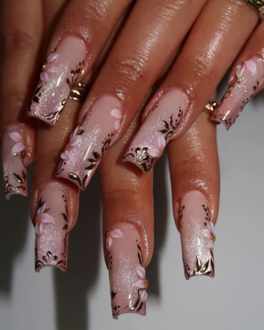 Blush Sakura Gilded Noir