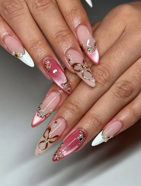 Blush Gold Couture Link