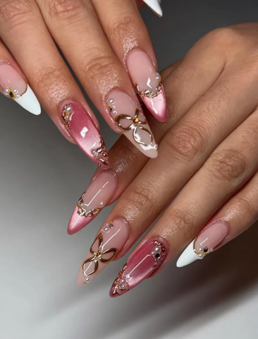 Blush Gold Couture Link