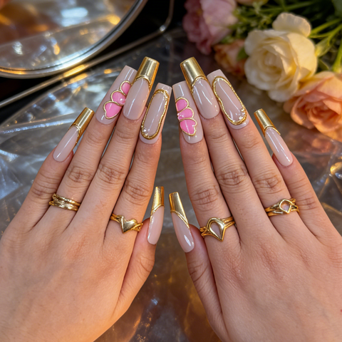 Blush Gold Heart