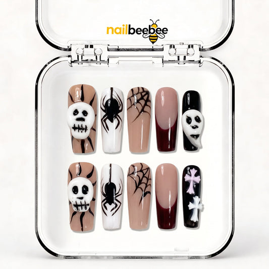 NB-Z143 Handmade Short Square Acrylic for Date Night,Travel