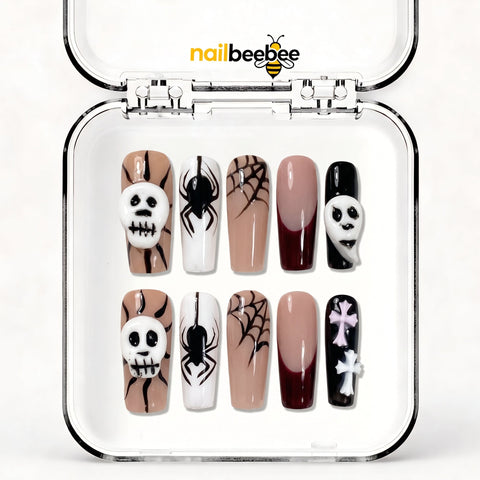 NB-Z143 Handmade Short Square Acrylic for Date Night,Travel