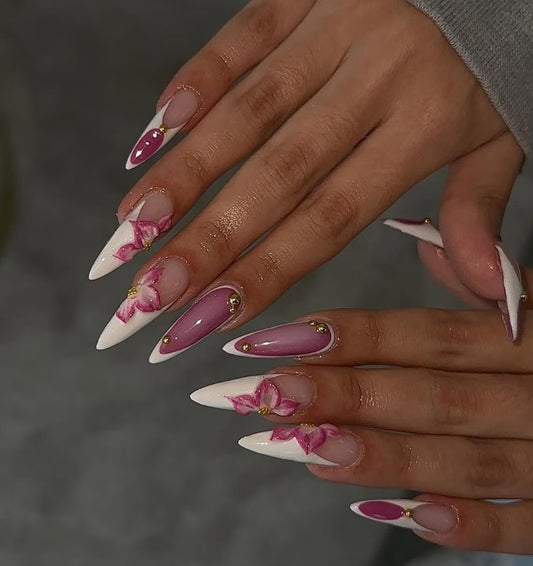 Blush Orchid Stiletto Couture