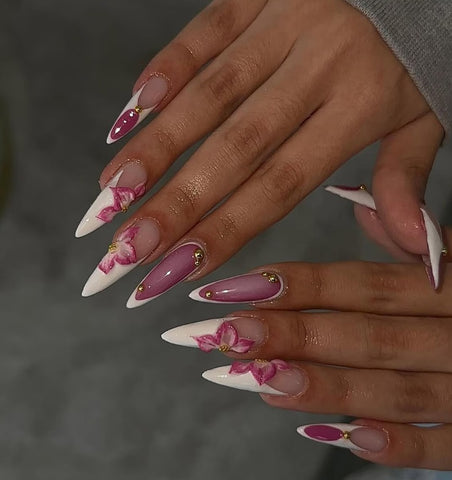 Blush Orchid Stiletto Couture