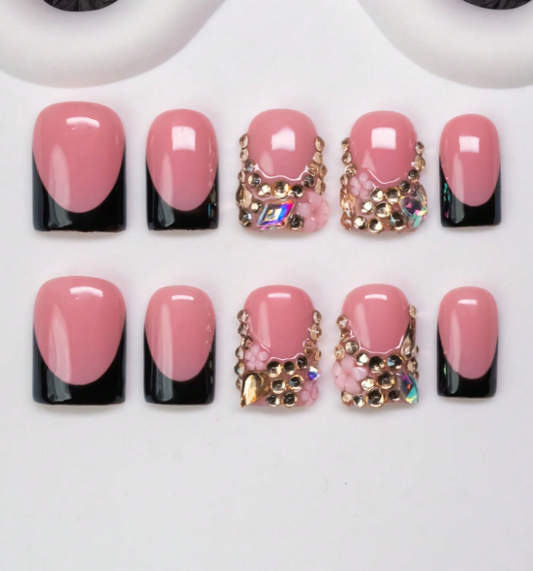 Pink Noir Bling
