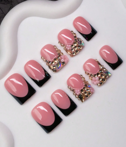 Pink Noir Bling