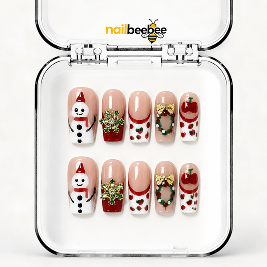 NB-D71 Handmade Short Square Acrylic for Date Night,Travel