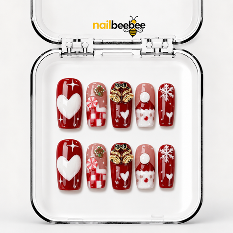 NB-D77 Handmade Short Square Acrylic for Date Night,Travel