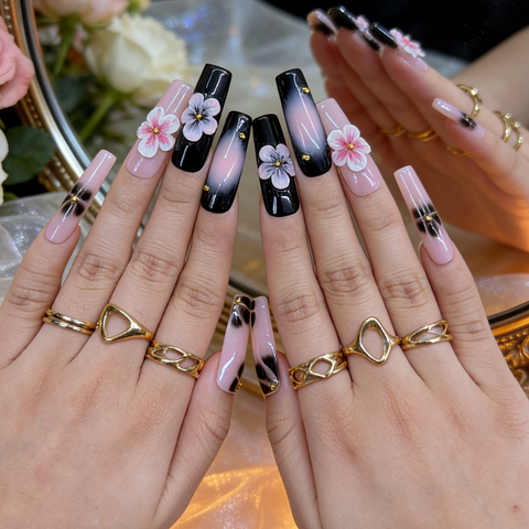 Blush Noir Floral