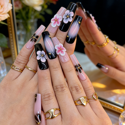 Blush Noir Floral