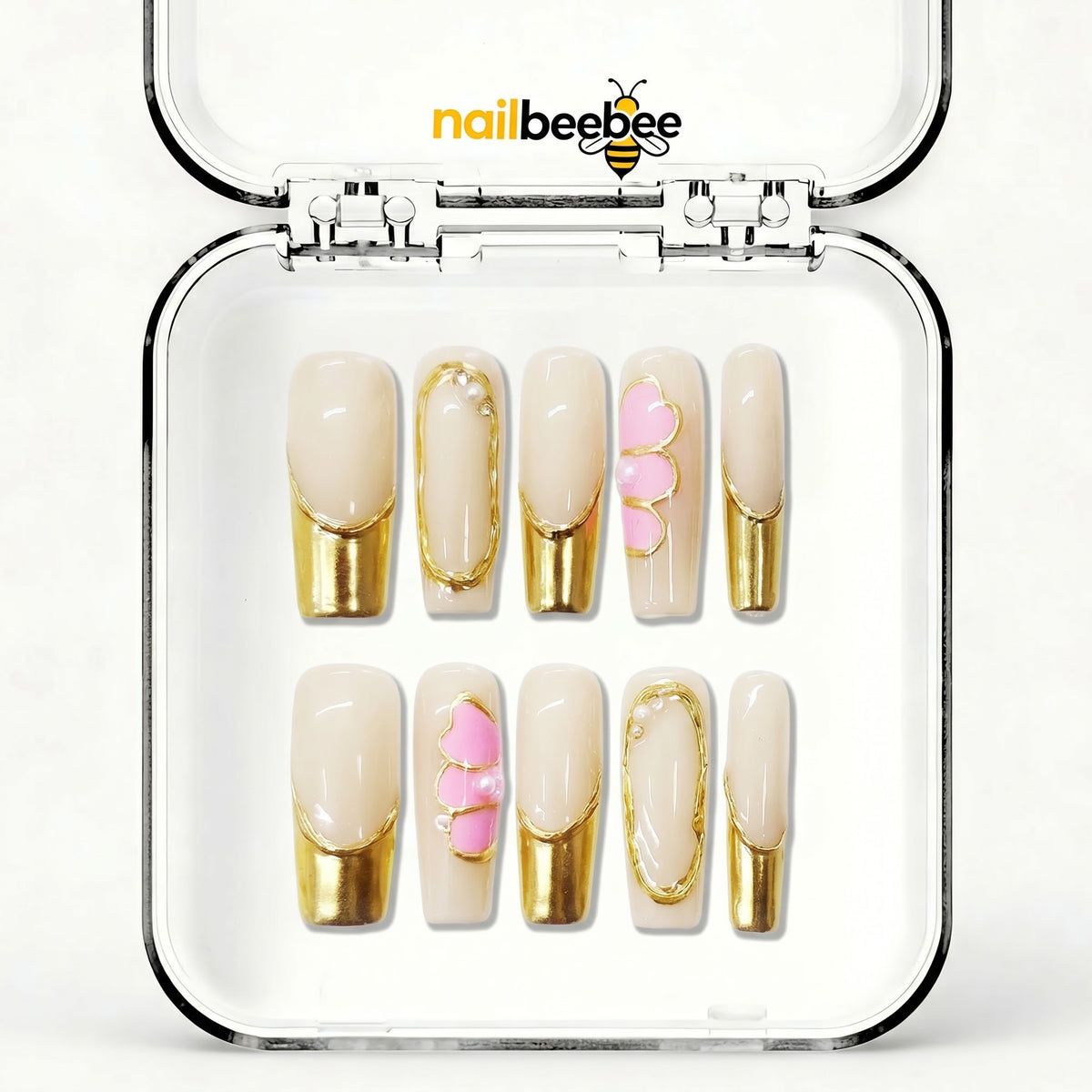 Blush Gold Heart