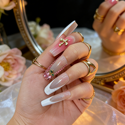 Blush Cherry Cross