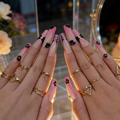 Blush Noir Floral