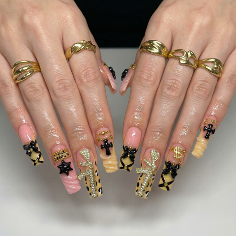 Gothic Pink Leopard