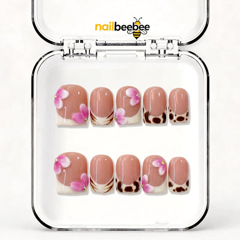 NB-D48 Handmade Short Square Acrylic for Date Night,Travel