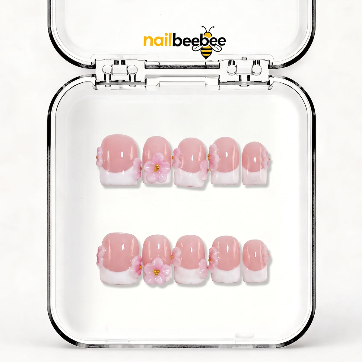 NB-D65 Handmade Short Square Acrylic for Date Night,Travel