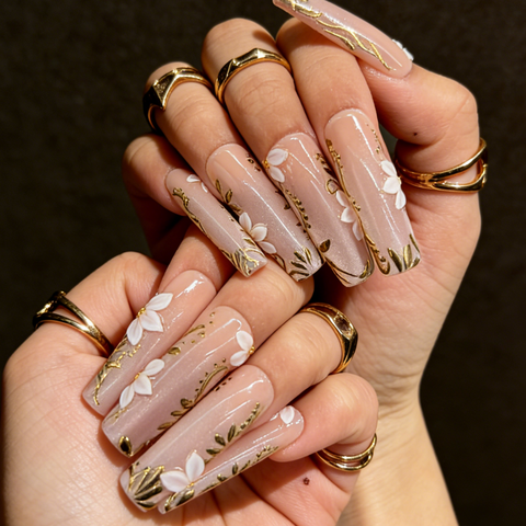 Blush Sakura Gilded Noir