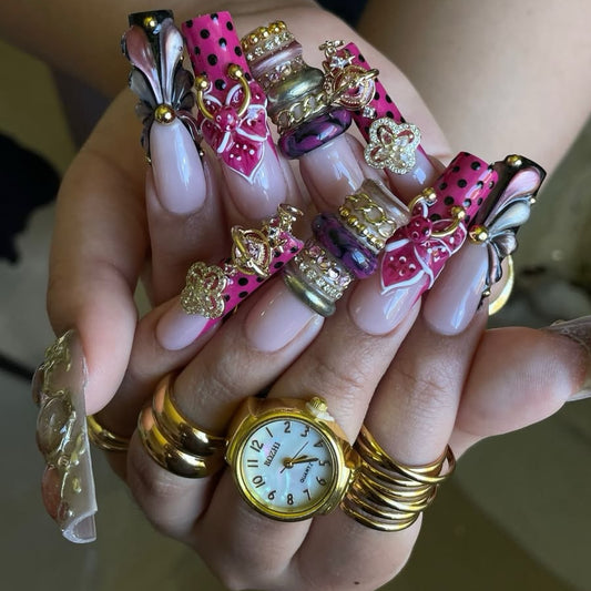 Barbiecore Butterfly