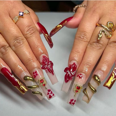 Snake & Floral