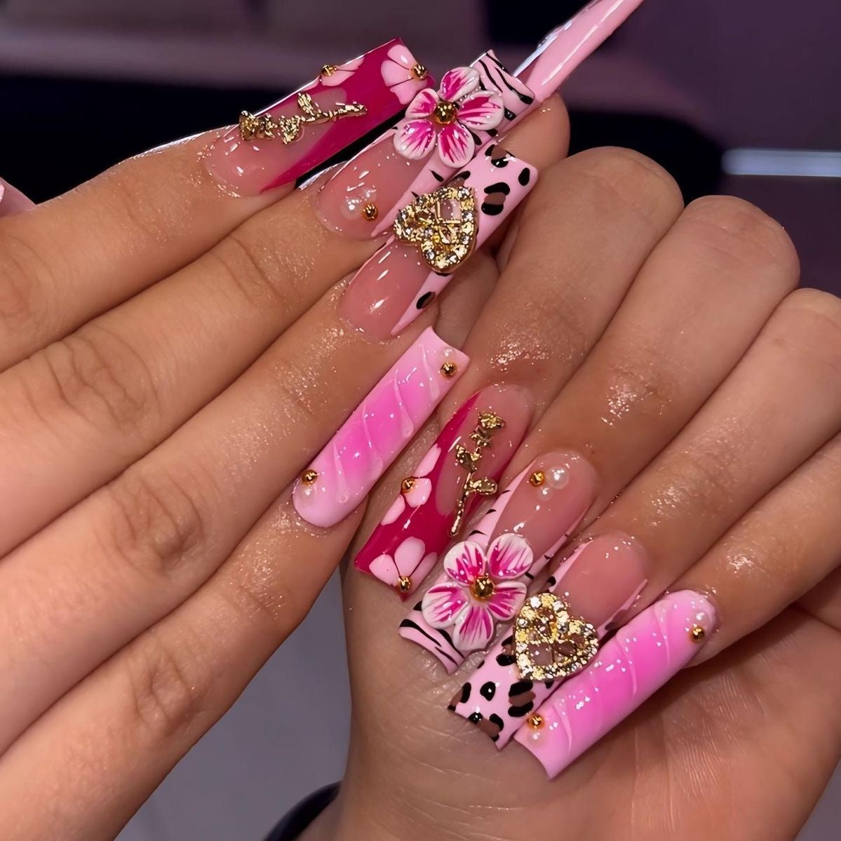 Pink Safari Floral