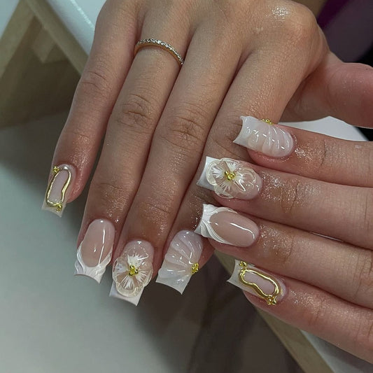 Elegant Floral Shell