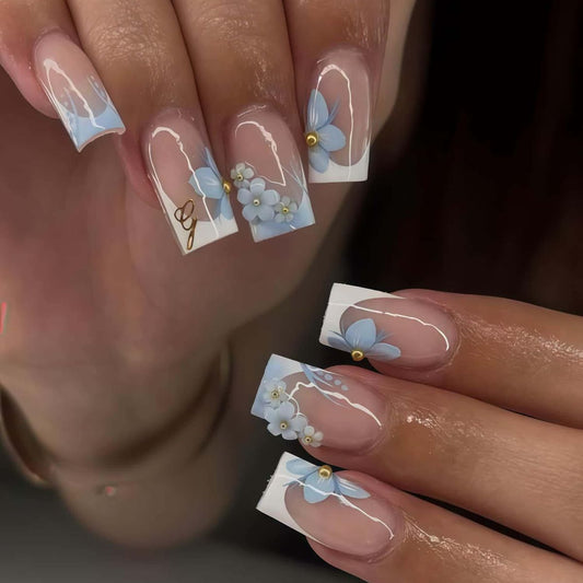 Baby Blue Floral
