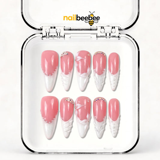 NB-S147 Handmade Medium Stiletto Acrylic for Date Night,Travel