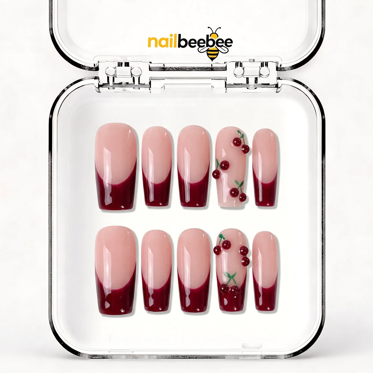NB-Z204 Handmade Short Square Acrylic for Date Night,Travel