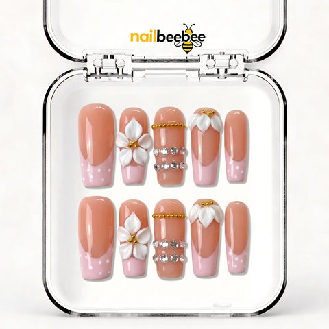 NB-Z188 Handmade Short Square Acrylic for Date Night,Travel