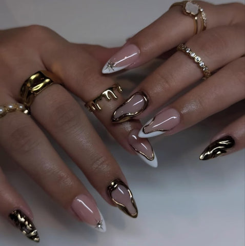 Liquid Gold French Couture