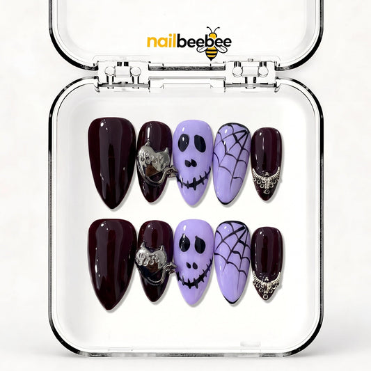 NB-X100 Handmade Short Almond Acrylic for Date Night,Travel