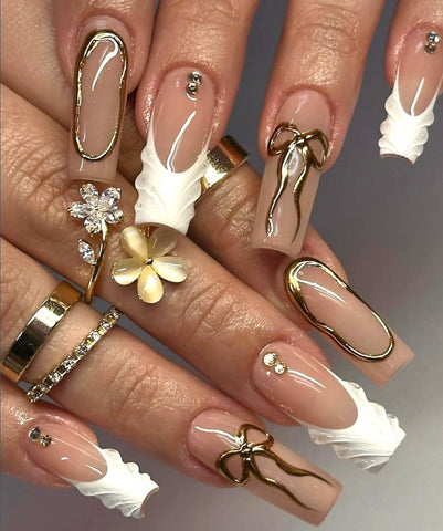 Gilded Bow Sculpt Couture