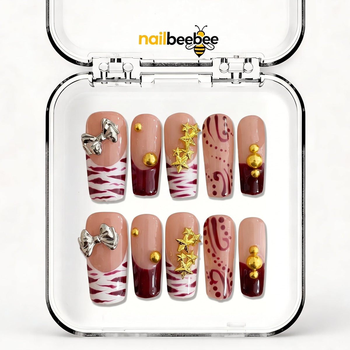 NB-Z169 Handmade Short Square Acrylic for Date Night,Travel